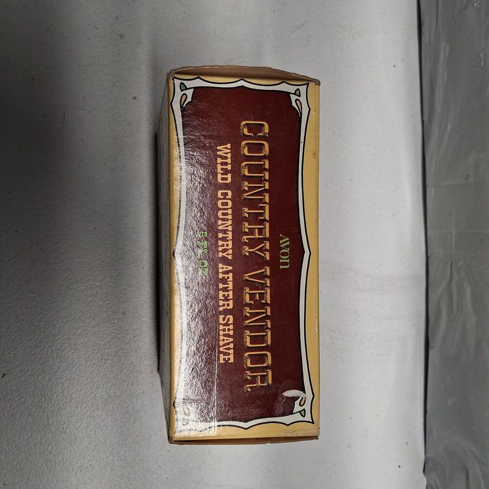 Avon Car, Country Vendor with Wild Country After Shave in Original Box Full